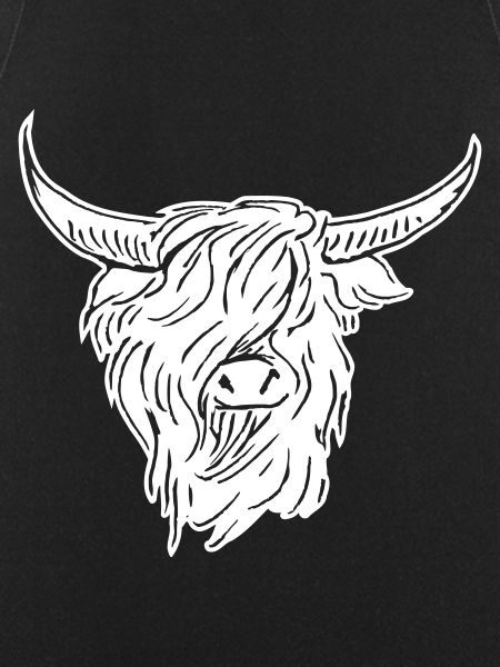 scottish highlander 02 white