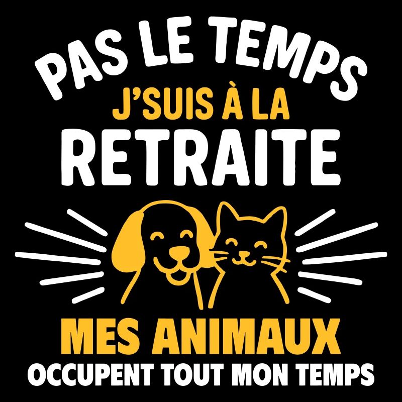 Retraite & animaux idée cadeau retraite