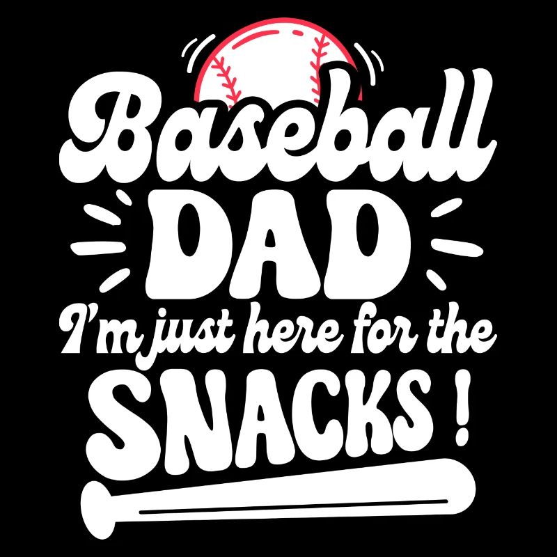 Daddy Baseball Fan Humor