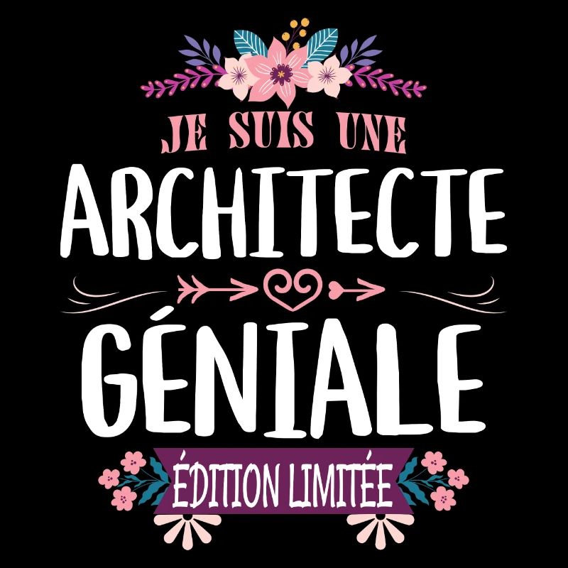Femme Édition Limitée Architecte Géniale