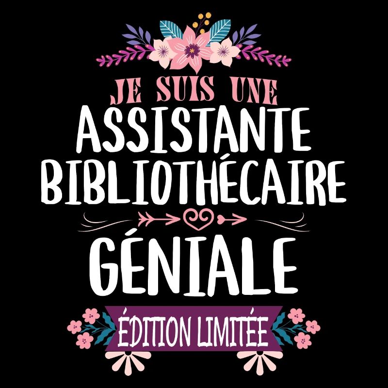 Édition Limitée Assistante Bibliothécaire Géniale