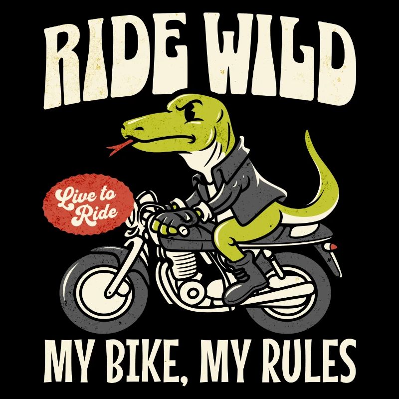 Humor Mann Biker Fan Motorräder