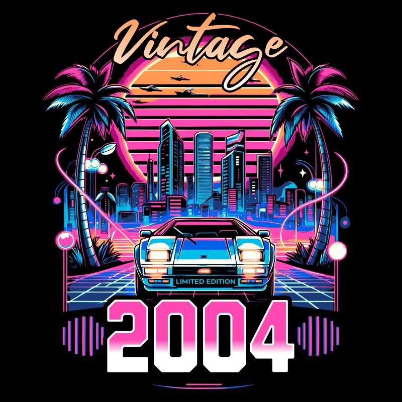 Synthwave Retro 20eme Anniversaire 2004
