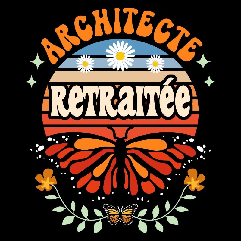 Retro Cadeau Retraite Architecte