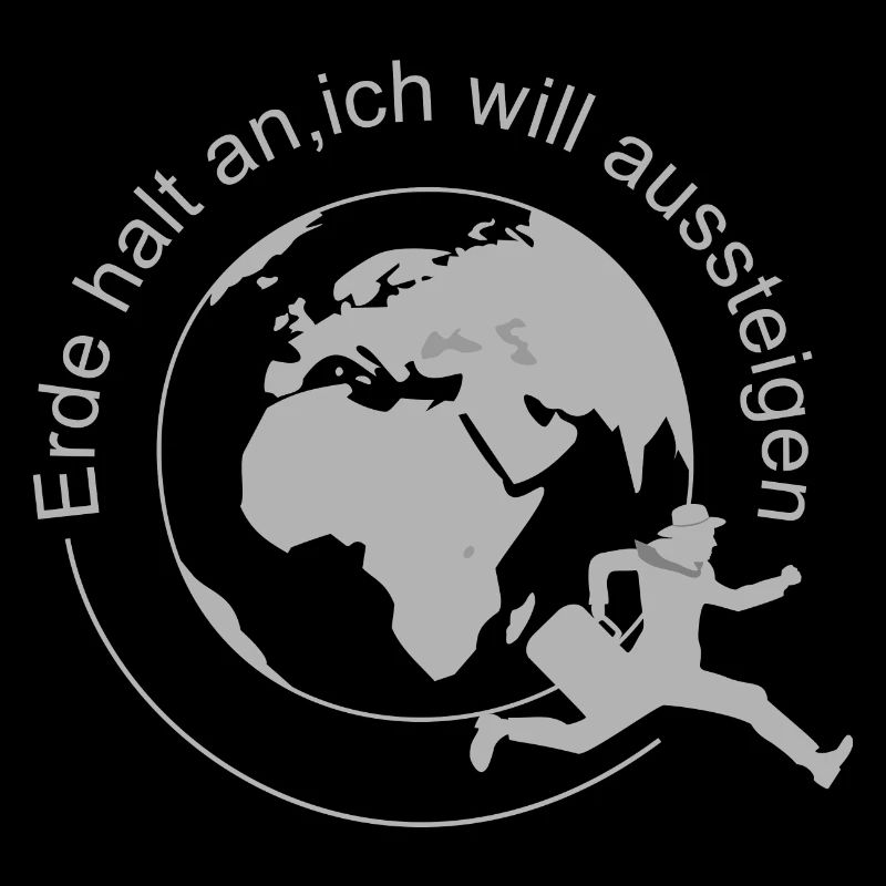 Erde halt an