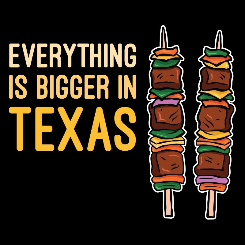 BBQ in Texas Design for proud Texans