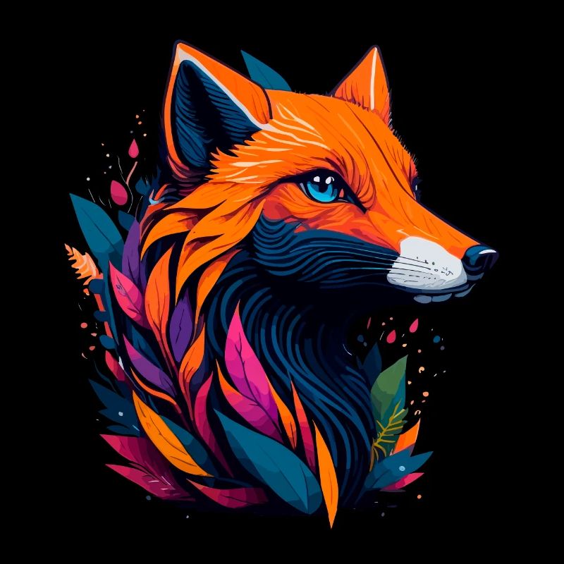 abstract fox