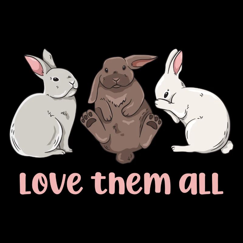 Conception de lapin mignon pour les propriétaires de lapins
