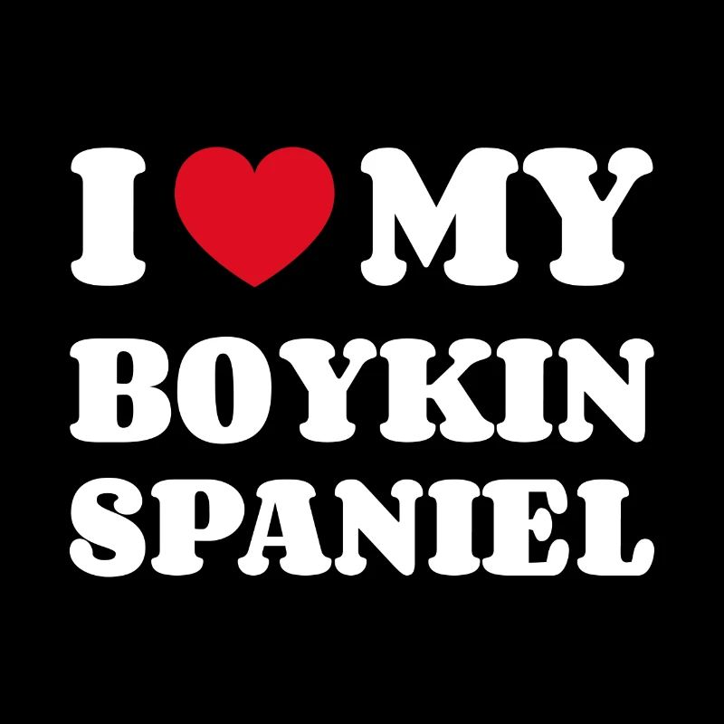 I Love My Boykin Spaniel Geschenk Hundebesitzer