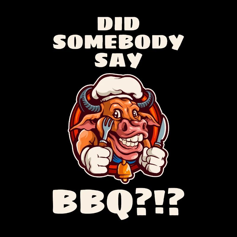 BBQ vache drôle de dicton