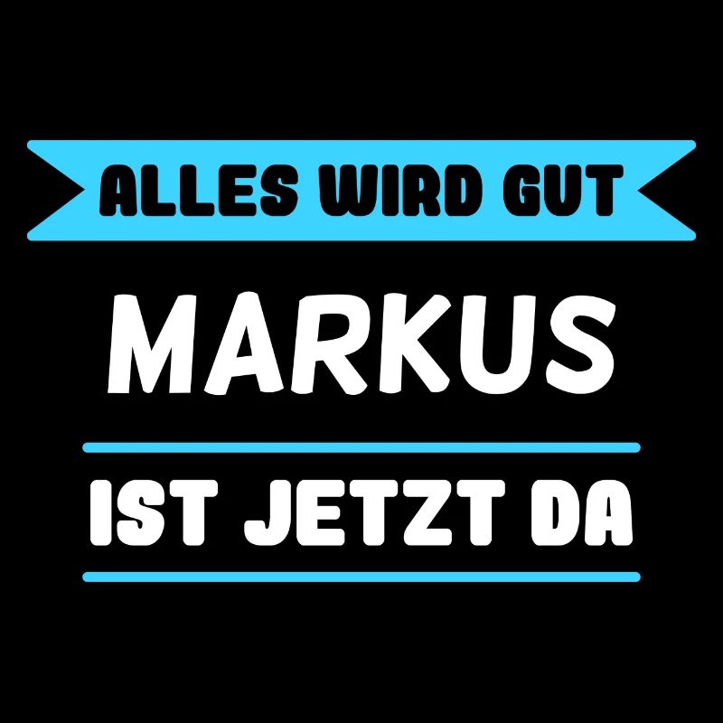 Markus Name Design für stolze Markus