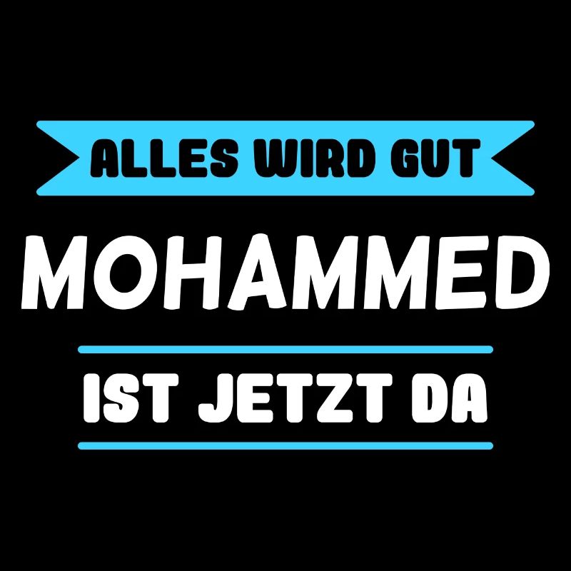 Mohammed Name Design für stolze Mohammeds