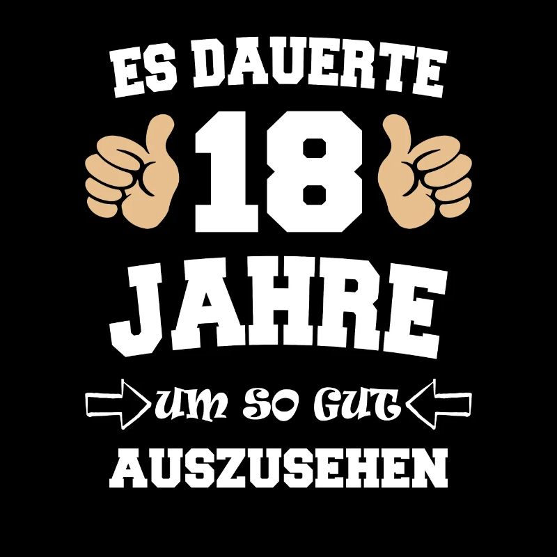 18. Geburtstag Geschenk Junge Mädchen 18 Jahre