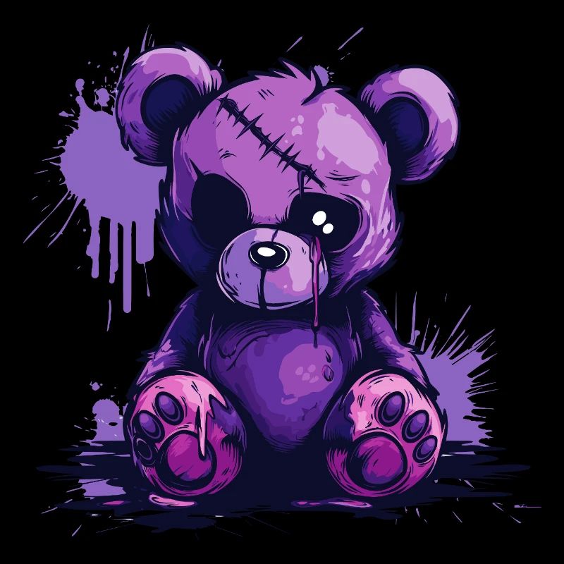 Cute Creepy Teddy Bear
