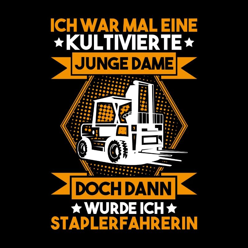 Staplerfahrer Gabelstaplerfahrer Forklift Operator