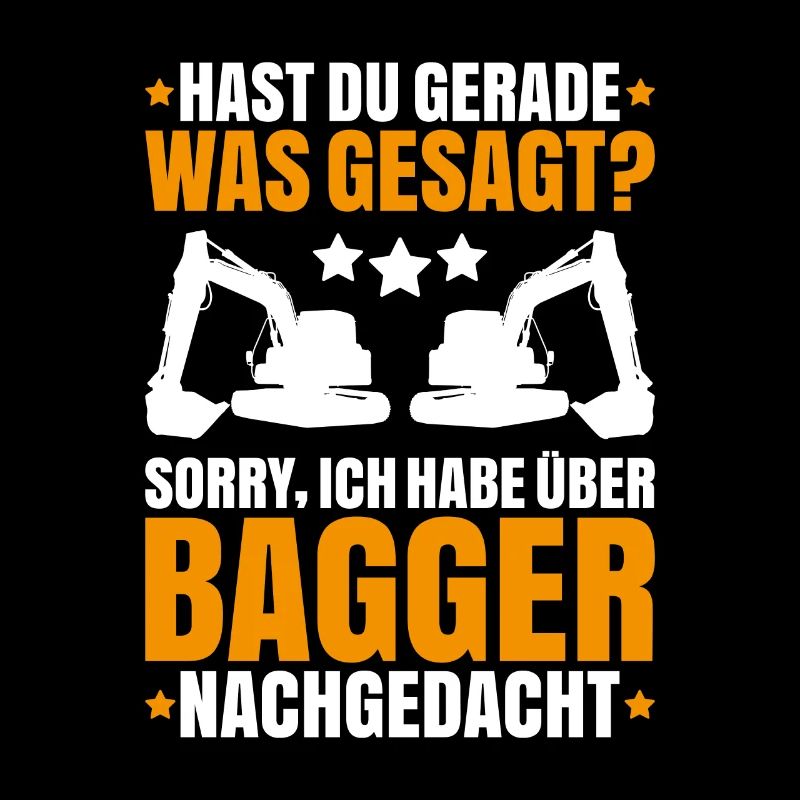 Baggerfahrer Baggerführer Heavy Equipment Operator