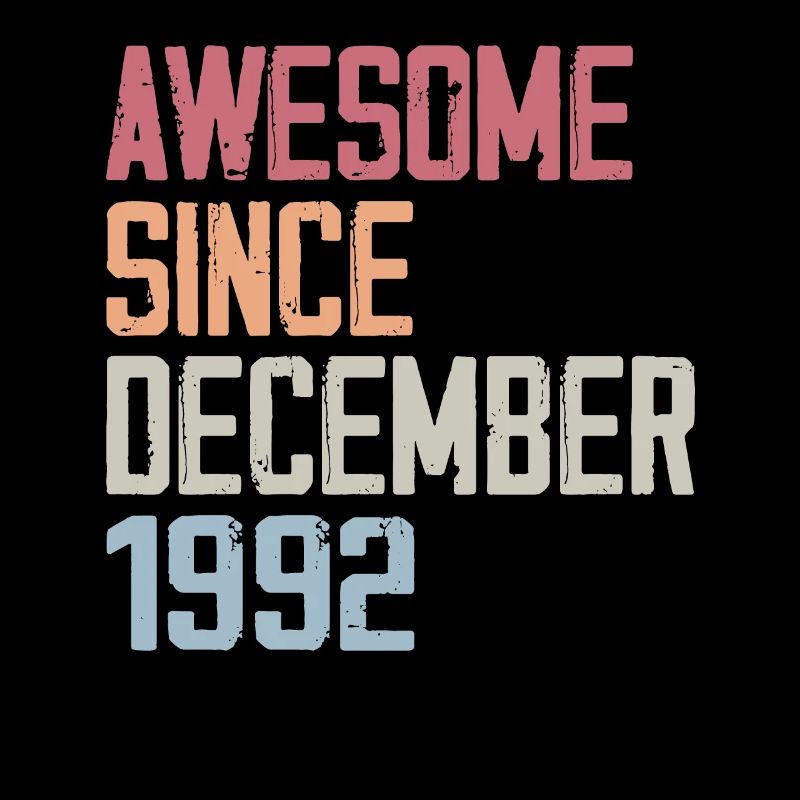 Anniversaire Décembre 1992 L’original 1992 Décembr