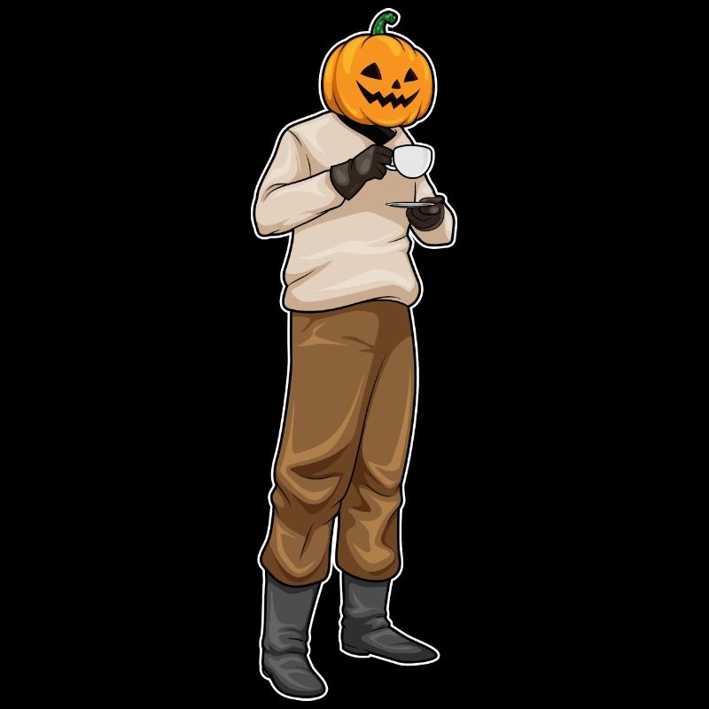 Jack O Lantern Halloween Coffee