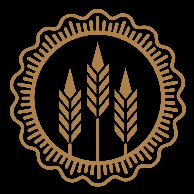 Weizen-Sigel / wheat medaillon (1c)