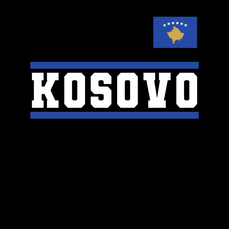 Drapeau du Kosovo Drapeau Jersey Cadeau Kosovar