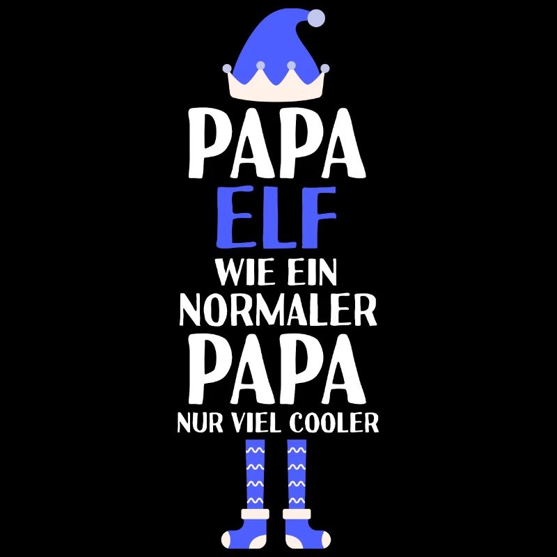 Papa Elf Vater Geschenk