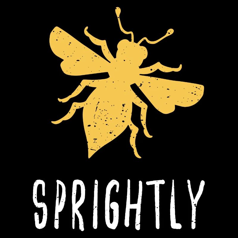 Gelb Bee Sprightly Biene Be Sprightly