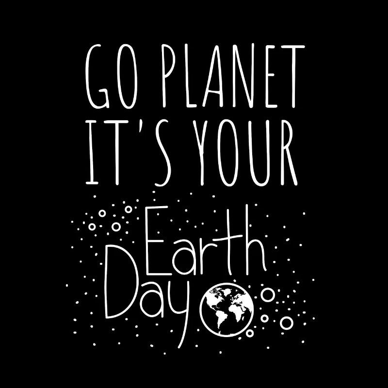Go Planet It's Your Earth Day Rainbow