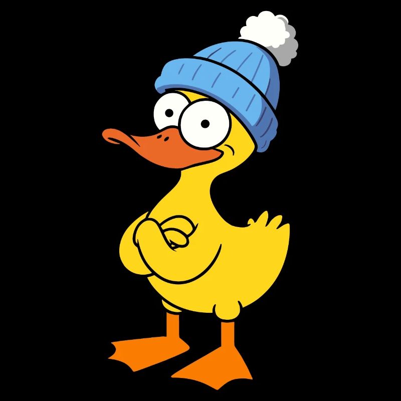 Chapeau de canard canard en caoutchouc jaune