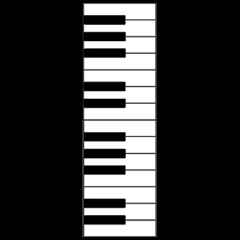 Clavier de piano