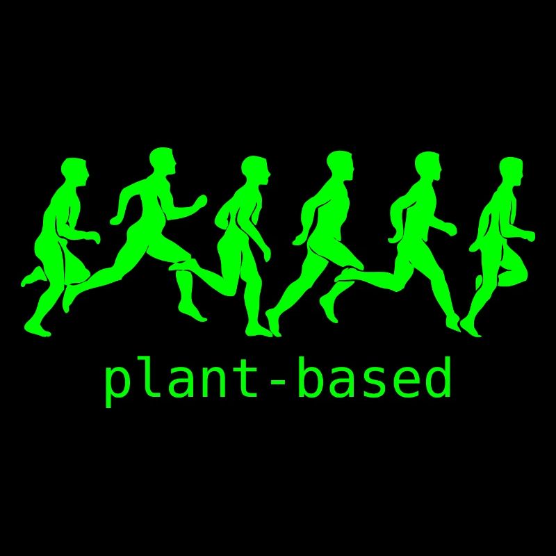 Jogging evolution for vegans and vegetarians