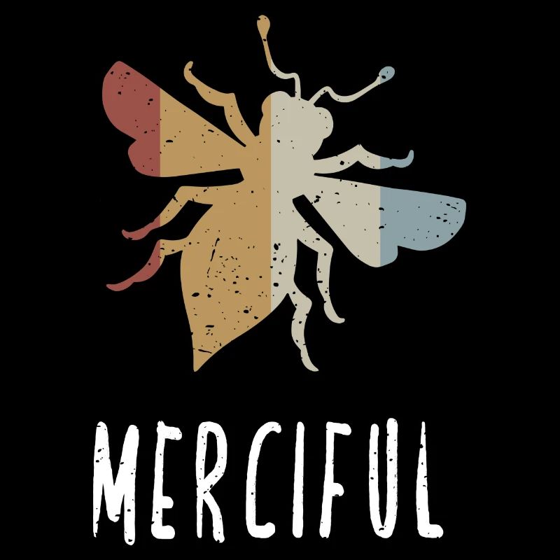 Retro Bee Merciful Biene Be Merciful