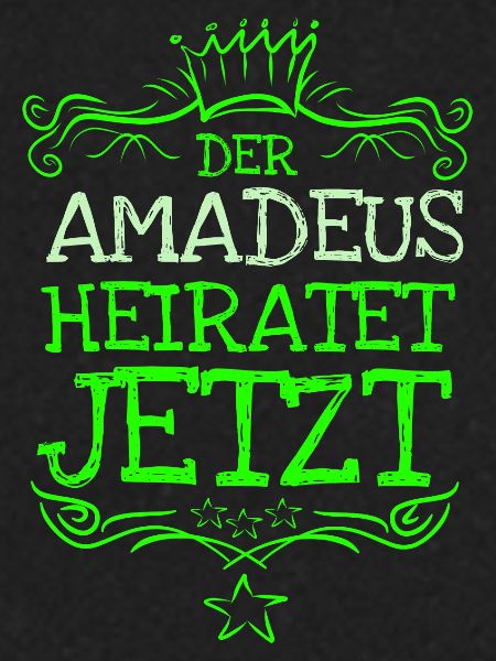Amadeus as Bachelor
