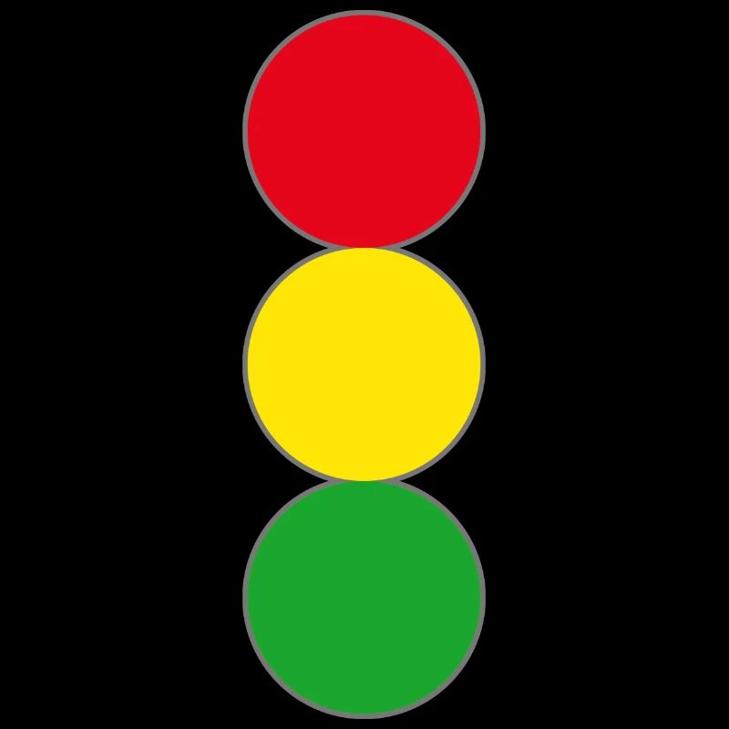 Feu rouge jaune vert