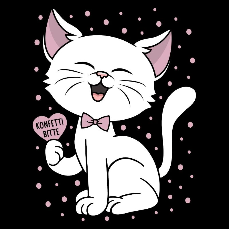 Carnaval de chat Carnaval Carnaval Confettis s’il vous plaît