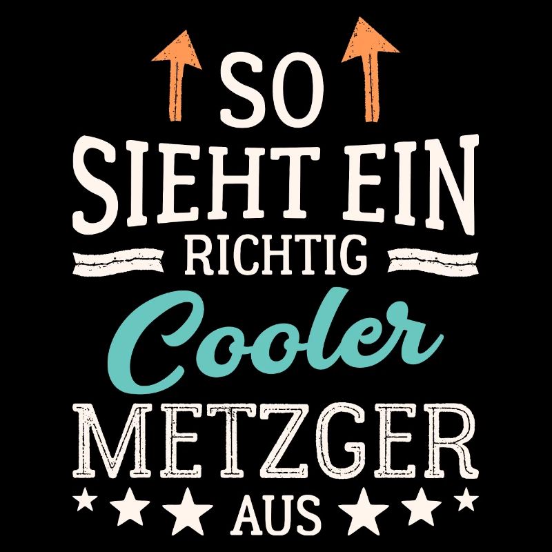 So sieht ein richtig cooler Metzger aus