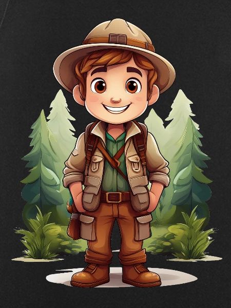 Adventurous explorer