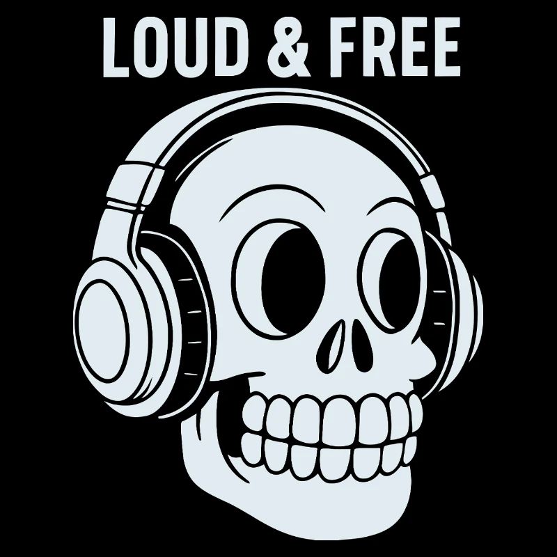 Casque Skull Loud Free