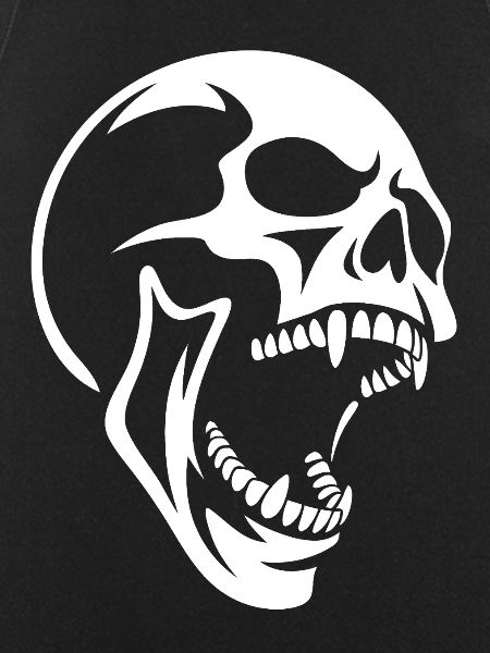 Skull Scream Skull Design