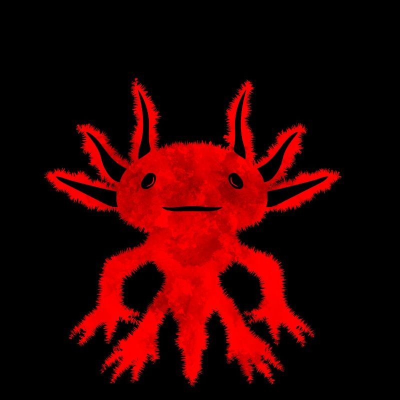 Finnish Goth Aesthetic Gothic Axolotl Goth