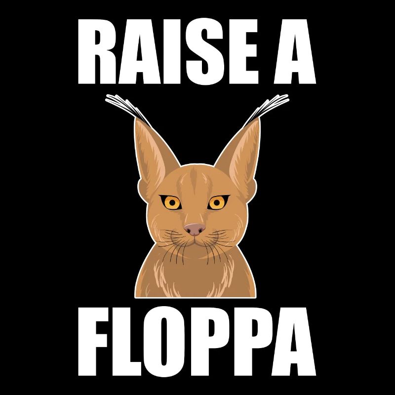 Großer Floppa Karakal Katze Meme