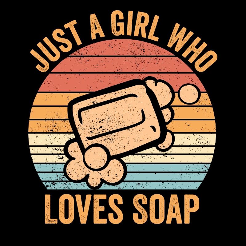 Funny soap making soap maker