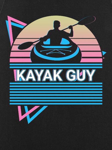 Kayak Kayaking Retro
