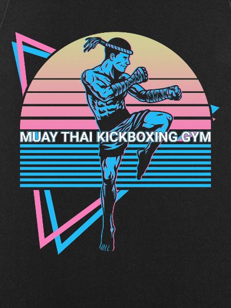 Muay Thai Kickboxing Retro