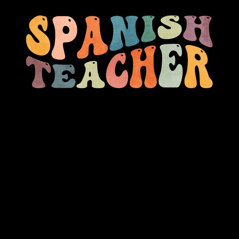 Groovy Professeur d’espagnol Maestra Professeur bilingue