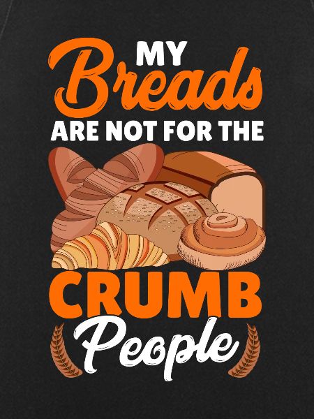 Funny bread baking baker
