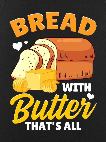 Funny bread baking baker