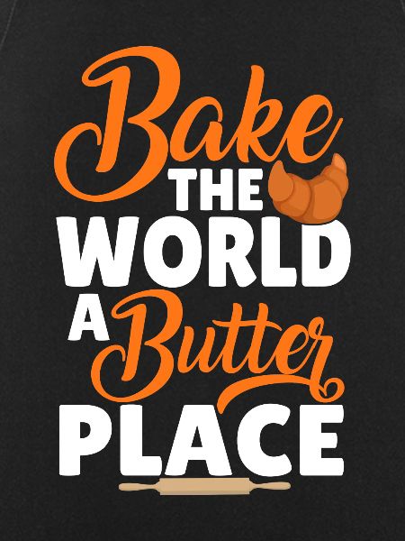 Funny bread baking baker