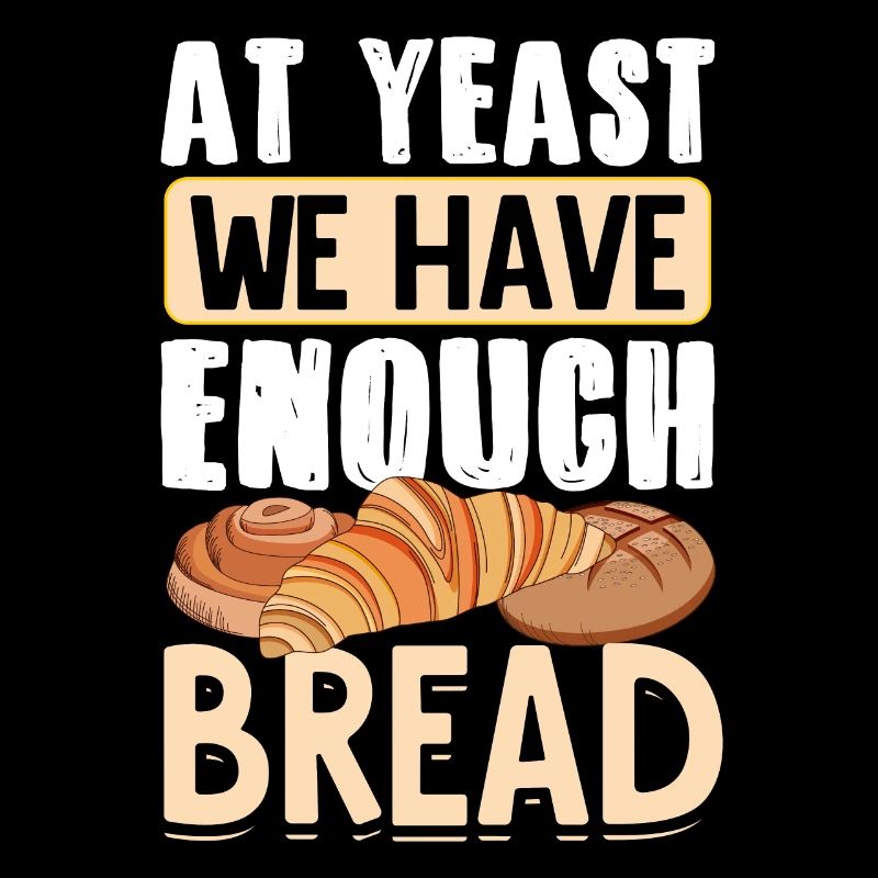 Funny bread baking baker