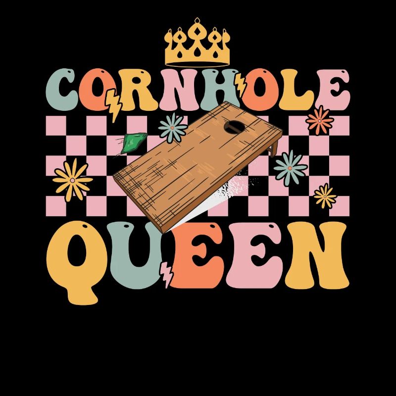 Groovy Cornhole Mom Corn Hole