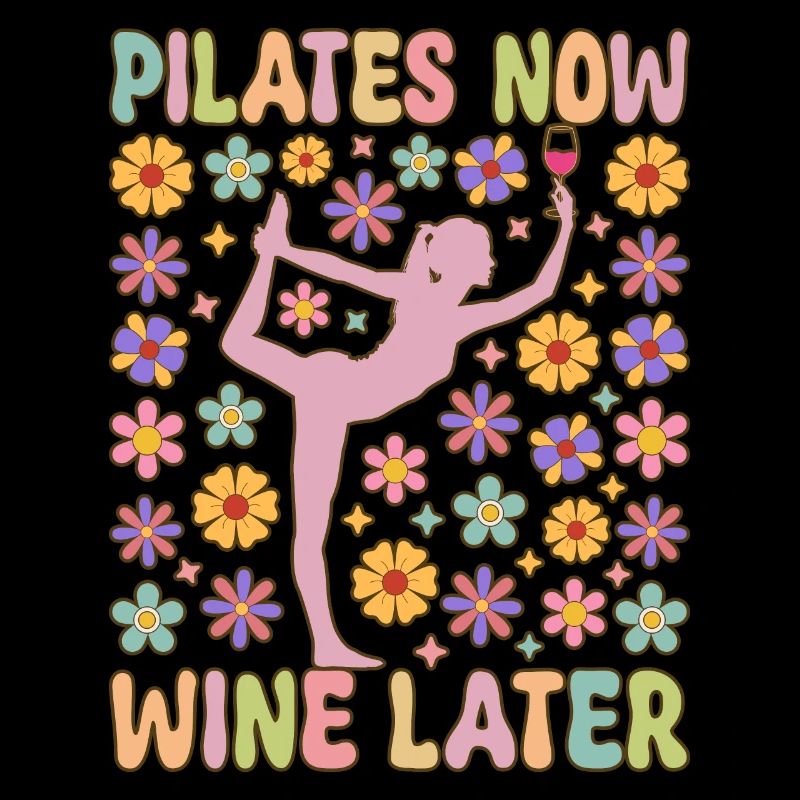 Instructor Yoga Exercise Wine Lover